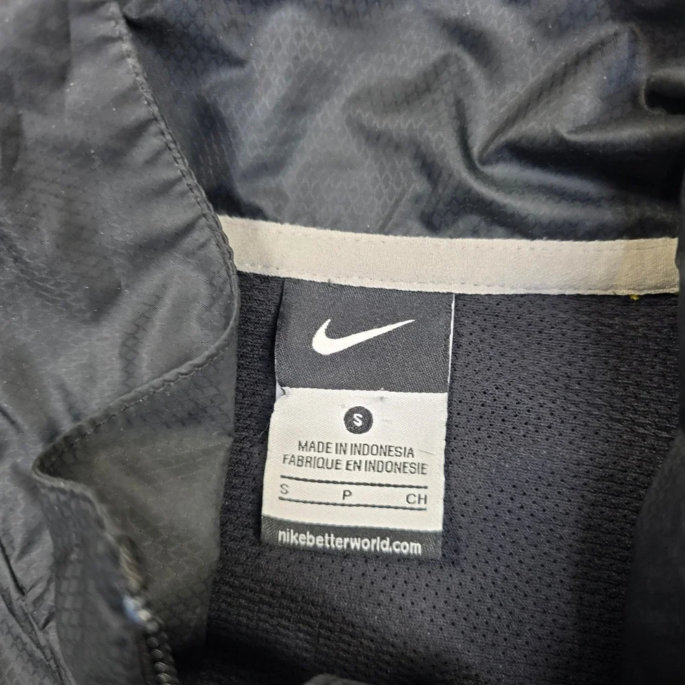 Nike Missouri Tigers Pullover Anorak Jacket Mens Small‎ Black Gold NCAA Wind